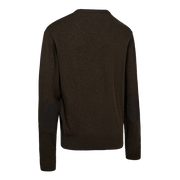 Deerhunter Harrington V-neck Knitted Sweater Brown Melange