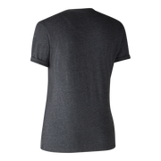 Deerhunter Ladies basic t-shirt in a pack of 2 Brown Leaf Melange - Beowald Store