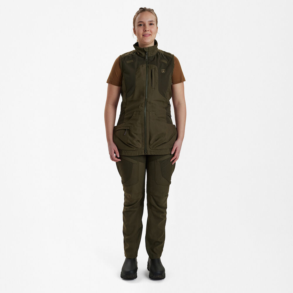Deerhunter Lady Ann Extreme Vest Palm Green - Beowald Store