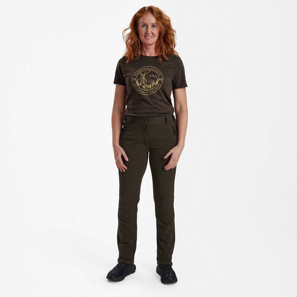 Deerhunter Lady Ann Volldehnbare Hose Herbstlaub