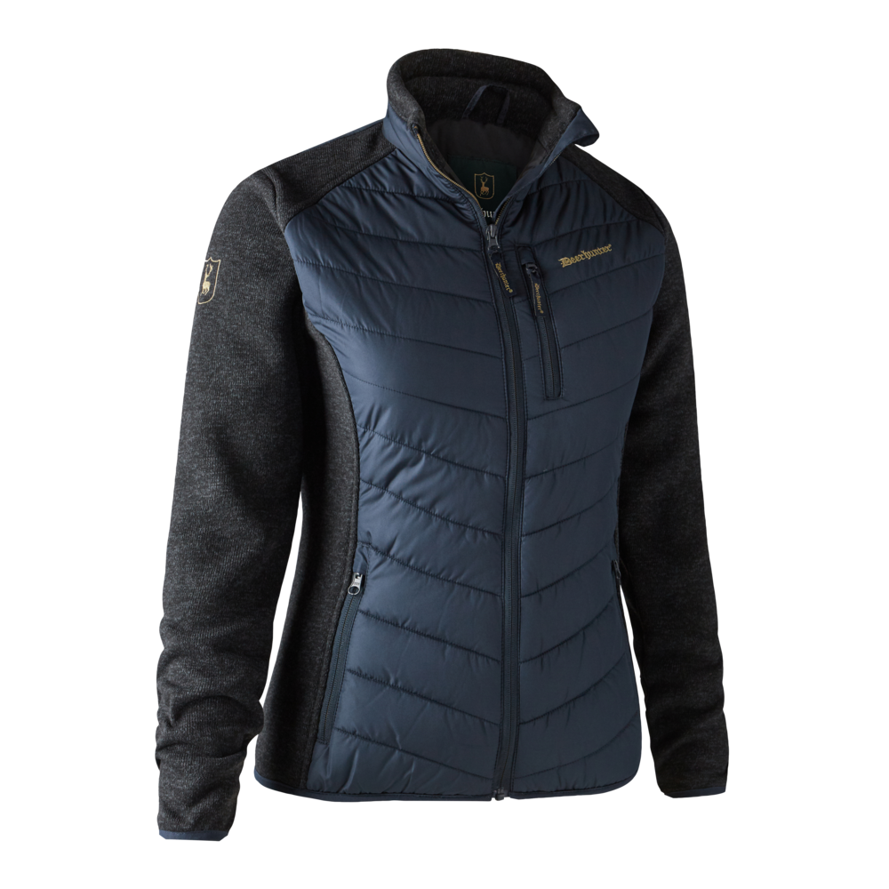 Deerhunter Lady Caroline Wattierte Jacke Dunkelblau