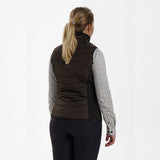 Deerhunter Lady Caroline Padded Vest Brown Leaf - Beowald Store