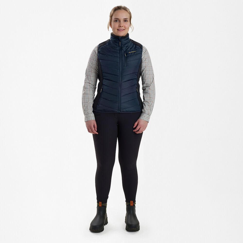 Deerhunter Lady Caroline Padded Vest Dark Blue - Beowald Store