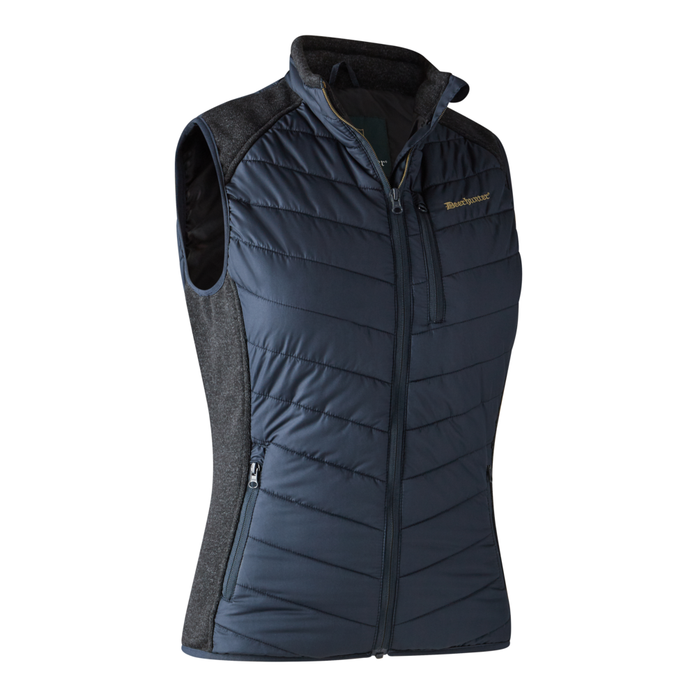 Deerhunter Lady Caroline Padded Vest Dark Blue - Beowald Store