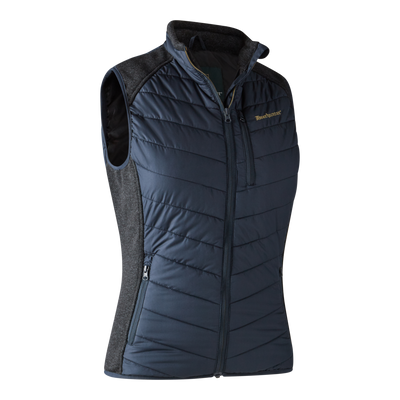 Deerhunter Lady Caroline Padded Vest Dark Blue - Beowald Store