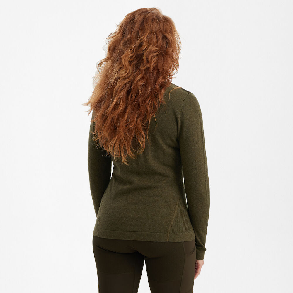 Deerhunter Lady Darlington knit cardigan Cypress - Beowald Store