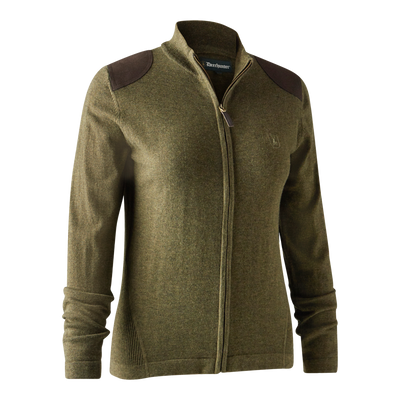 Deerhunter Lady Darlington knit cardigan Cypress - Beowald Store