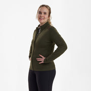 Deerhunter Lady Darlington knit cardigan Green Melange - Beowald Store