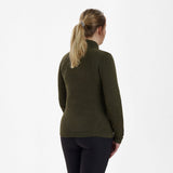 Deerhunter Lady Darlington knit cardigan Green Melange - Beowald Store