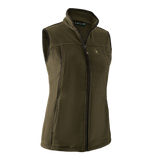 Deerhunter Lady Eagle fleece vest Tarmac Green - Beowald Store