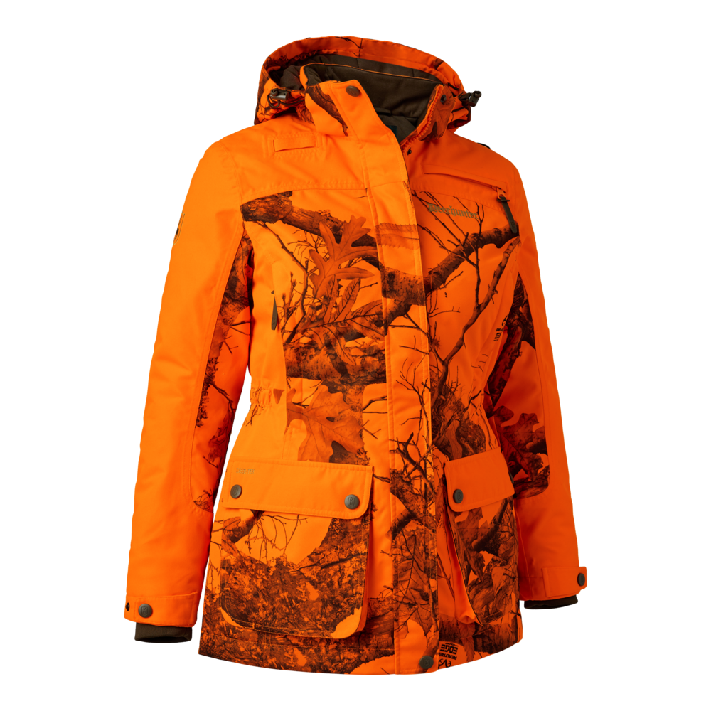 Deerhunter Lady Eagle Winterjacke REALTREE EDGE® Sicherheitsorange