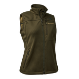 Deerhunter Lady Excape Softshell Vest Art Green - Beowald Store