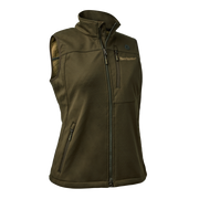 Deerhunter Lady Excape Softshell Vest Art Green - Beowald Store