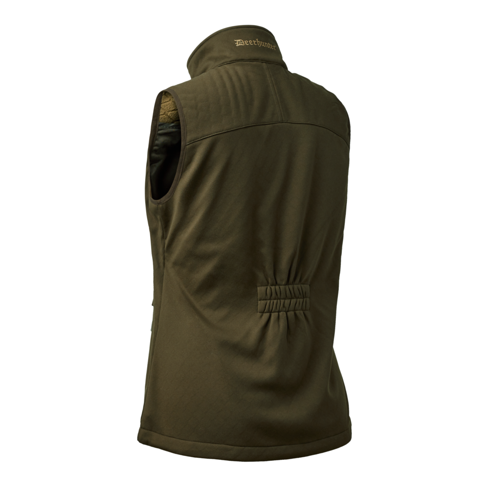 Deerhunter Lady Excape Softshell Vest Art Green - Beowald Store