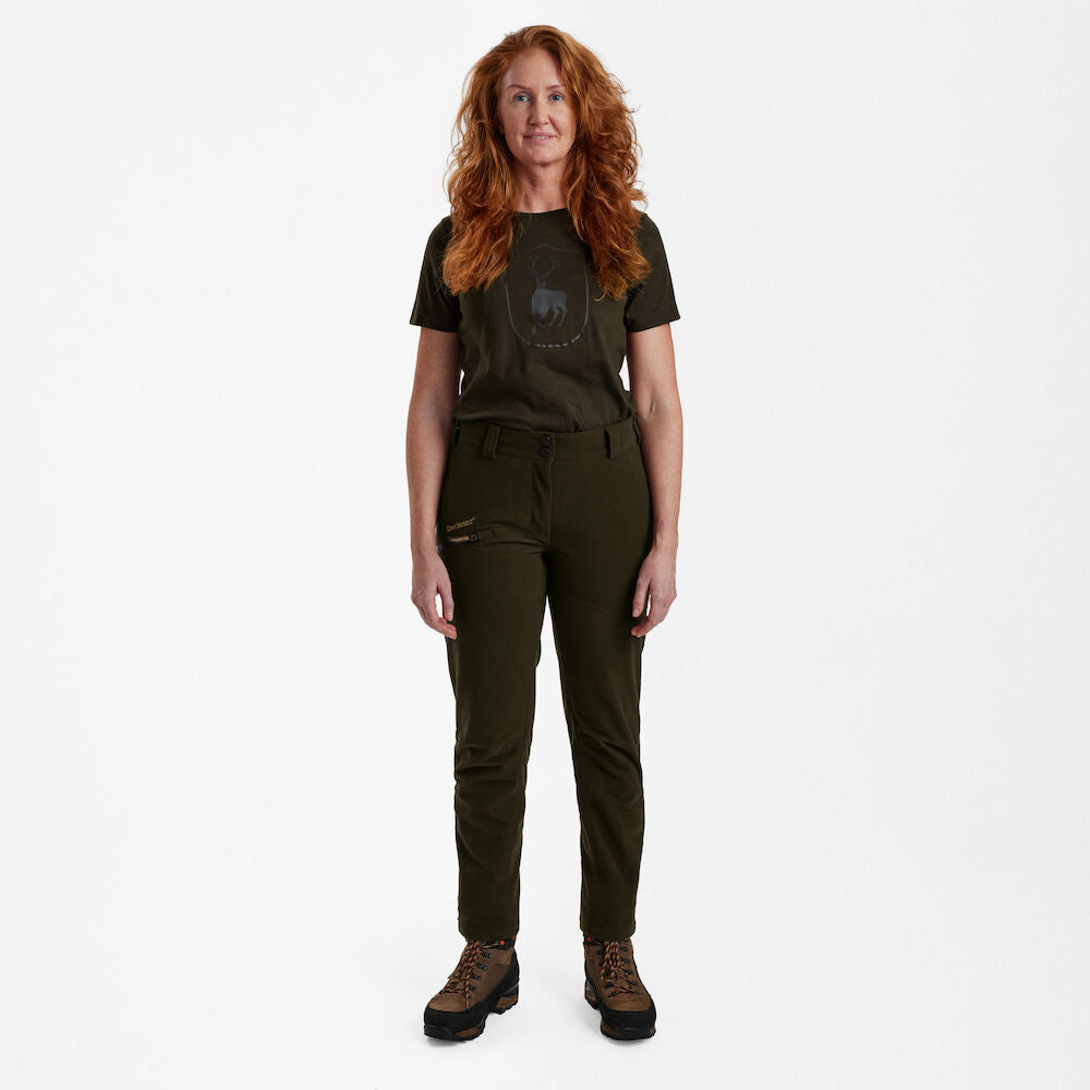 Deerhunter Lady Gabby Stiefelhose Torf