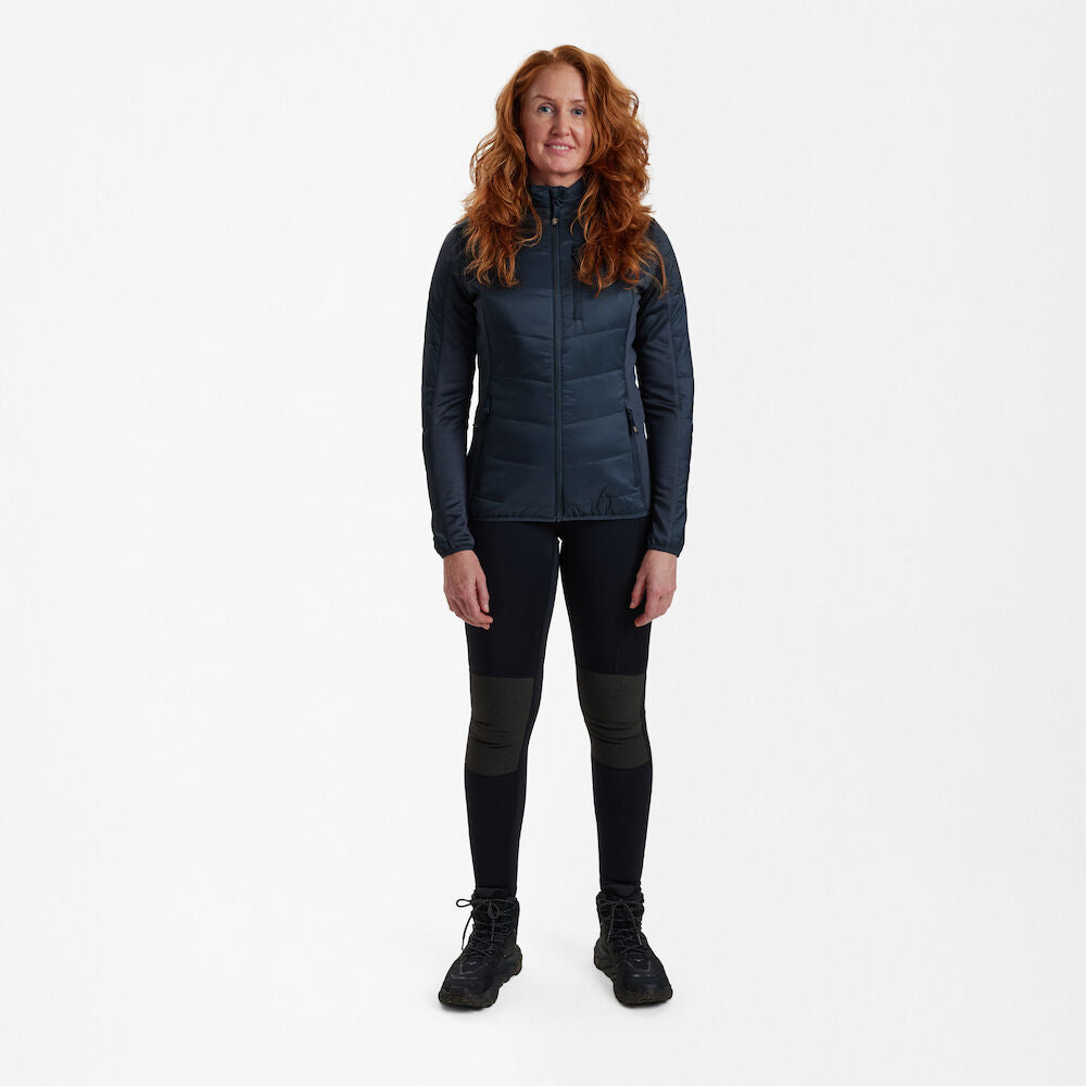 Deerhunter Lady Heat wattierte Jacke Dunkelblau