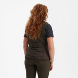 Deerhunter Lady Heat padded vest Wood - Beowald Store