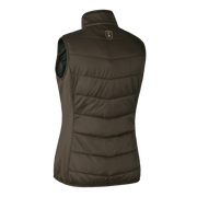 Deerhunter Lady Heat padded vest Wood - Beowald Store