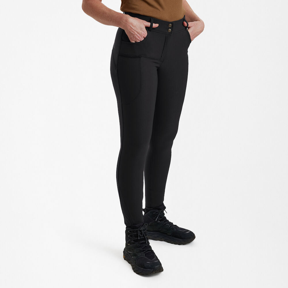 Deerhunter Lady Jagd-Leggings Schwarz