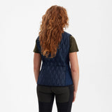 Deerhunter Lady Mossdale quilted vest Dress Blues - Beowald Store