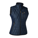 Deerhunter Lady Mossdale quilted vest Dress Blues - Beowald Store