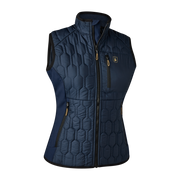 Deerhunter Lady Mossdale quilted vest Dress Blues - Beowald Store