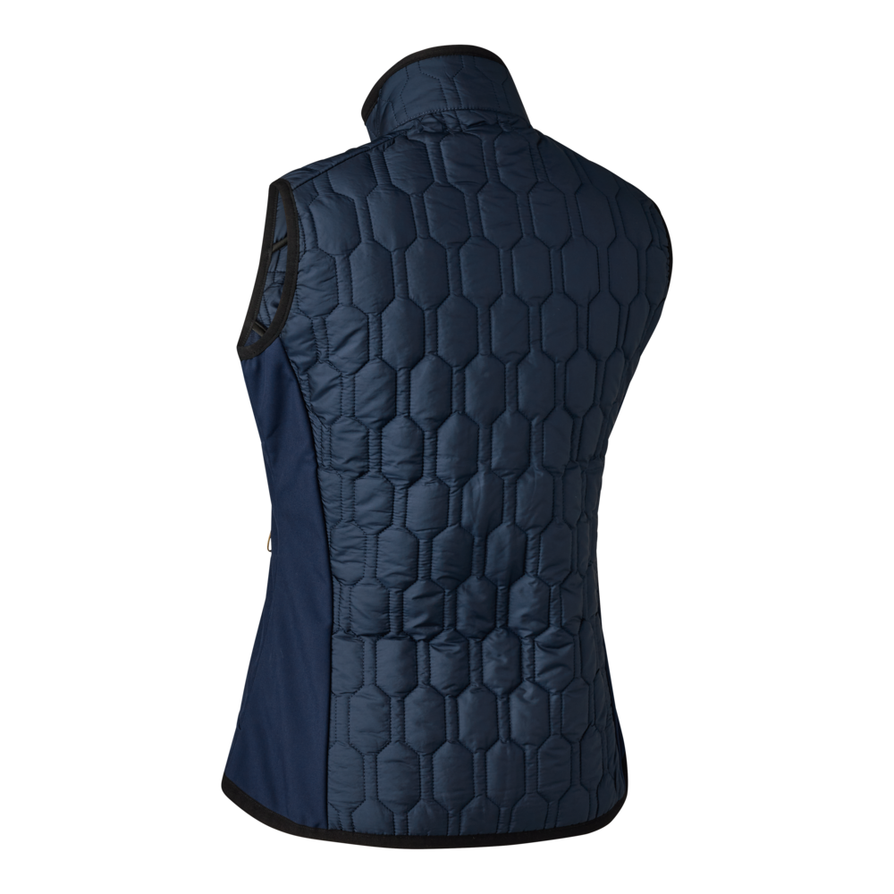 Deerhunter Lady Mossdale quilted vest Dress Blues - Beowald Store
