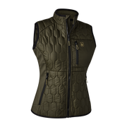 Deerhunter Lady Mossdale quilted vest Forest Green - Beowald Store