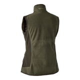 Deerhunter Lady Pam Bonded Fleece Vest Graphite Green Melange - Beowald Store