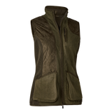 Deerhunter Lady Pam Shooting Vest Graphite Green Melange - Beowald Store
