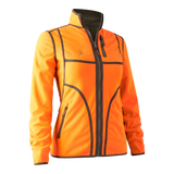 Deerhunter Lady Pam bonded fleece jacket - reversible Orange