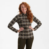 Deerhunter Lady Ruby Shirt Yellow check - Beowald Store
