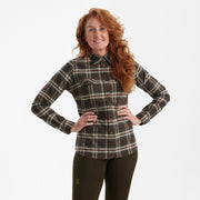 Deerhunter Lady Ruby Shirt Yellow check - Beowald Store