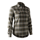 Deerhunter Lady Ruby Shirt Yellow check - Beowald Store