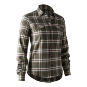 Deerhunter Lady Ruby Shirt Yellow check - Beowald Store