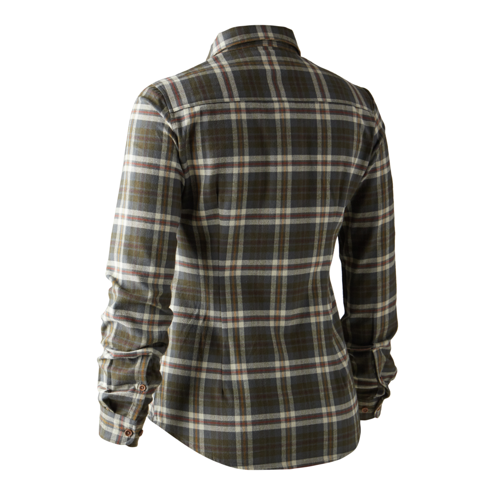 Deerhunter Lady Ruby Shirt Yellow check - Beowald Store