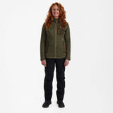 Deerhunter Lady Sarek cardigan Olive Night melange