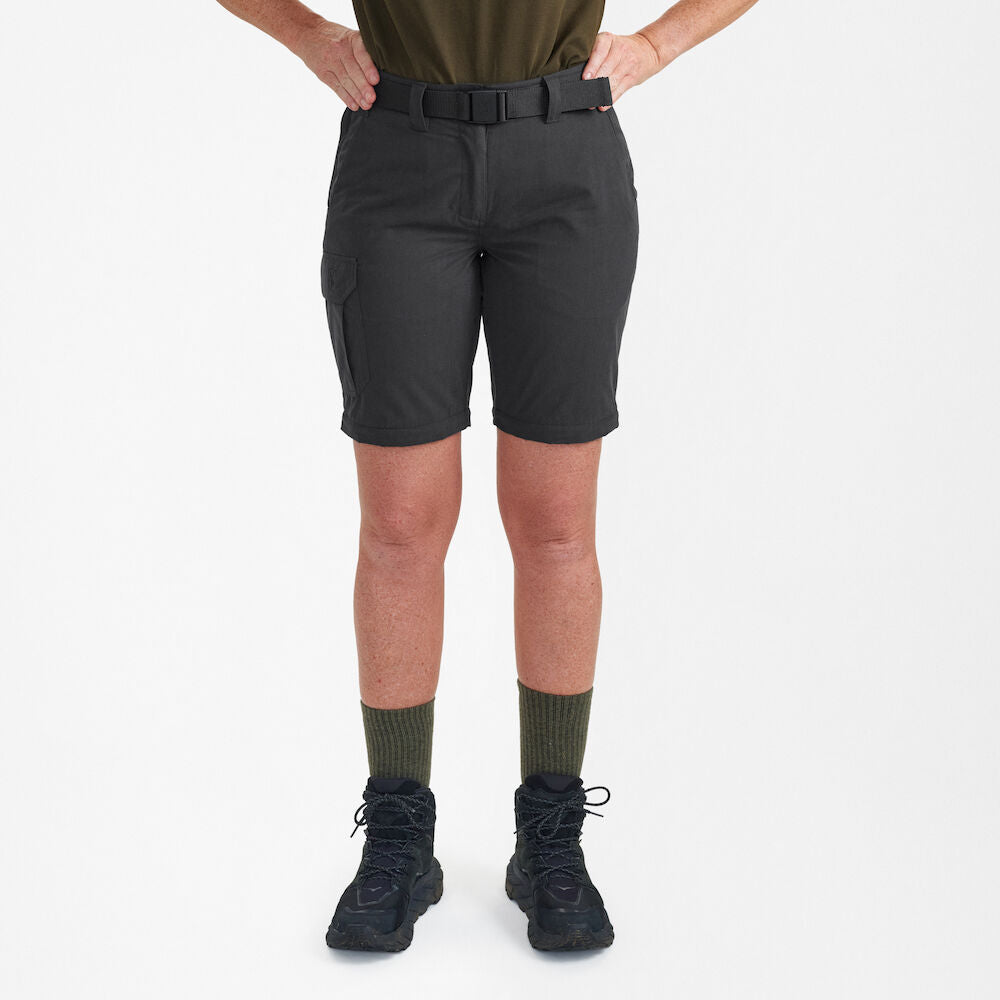 Deerhunter Lady Slogen Zip-Off-Hose Schwarz