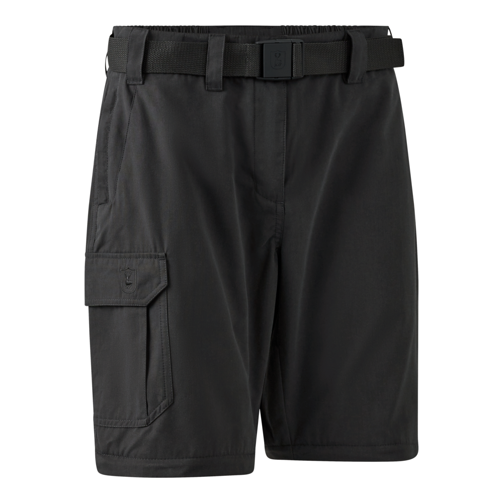 Deerhunter Lady Slogen Zip-Off-Hose Schwarz