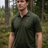 Deerhunter Climate Polo Shirt with 37.5® Technology Forest Ember