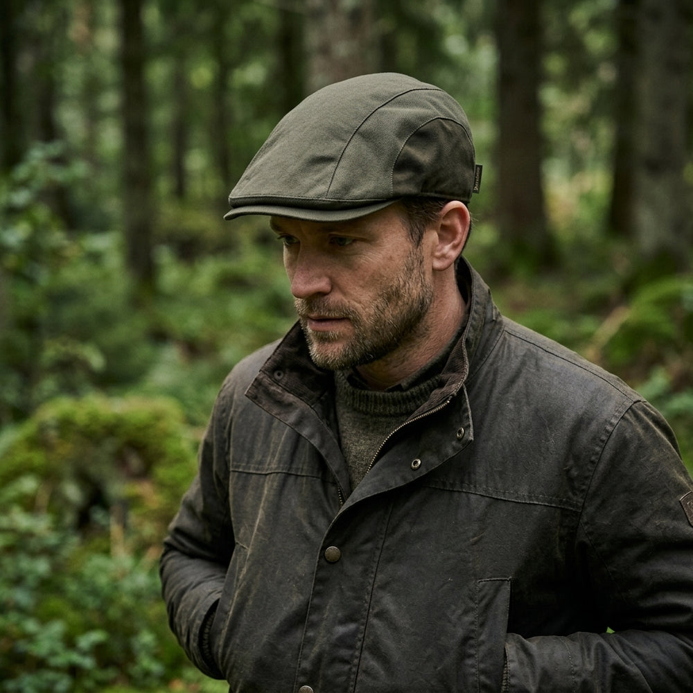 Deerhunter Eagle Flatcap Green